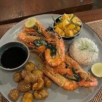 Grilled King Prawns